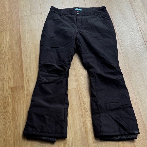 Roxy Pants - Roxy NEW size Large L snow ski snowboard Black Straight Leg Pants